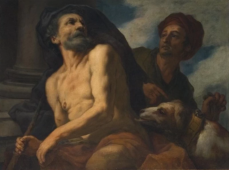 A. prima metà sec. XVIII, Ulisse riconosciuto dal cane Argo